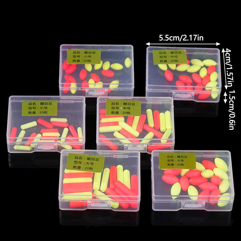 Float Tail Eye-catching Beans Fishing Drift Ball Moveable Buoyancy Qme