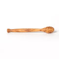 Handmade Wooden Honey Dipper Natural Wood 10/15/16cm Honey Stirrer Spoon Comfort Grip Elegant Simple Design Wooden Honey Stirrer Qme B