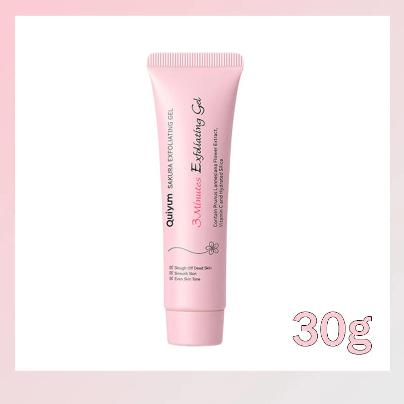 Sakura Exfoliating Peeling Gel Facial Scrub Shrink Pores Moisturizing Nourishing Repair Scrubs Face Cream Beauty Skin Care 50g Qme 30ml