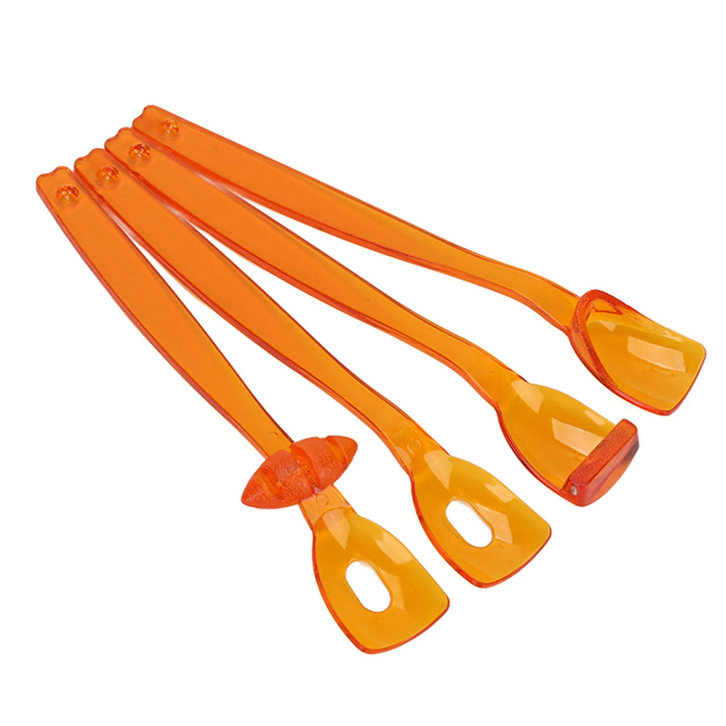 4pcs Tongue Muscle Trainer Portable Oral Lips Muscle Exerciser Recovery Tool for Dysarthria (Orange) Oral Muscle Training Tool Qme