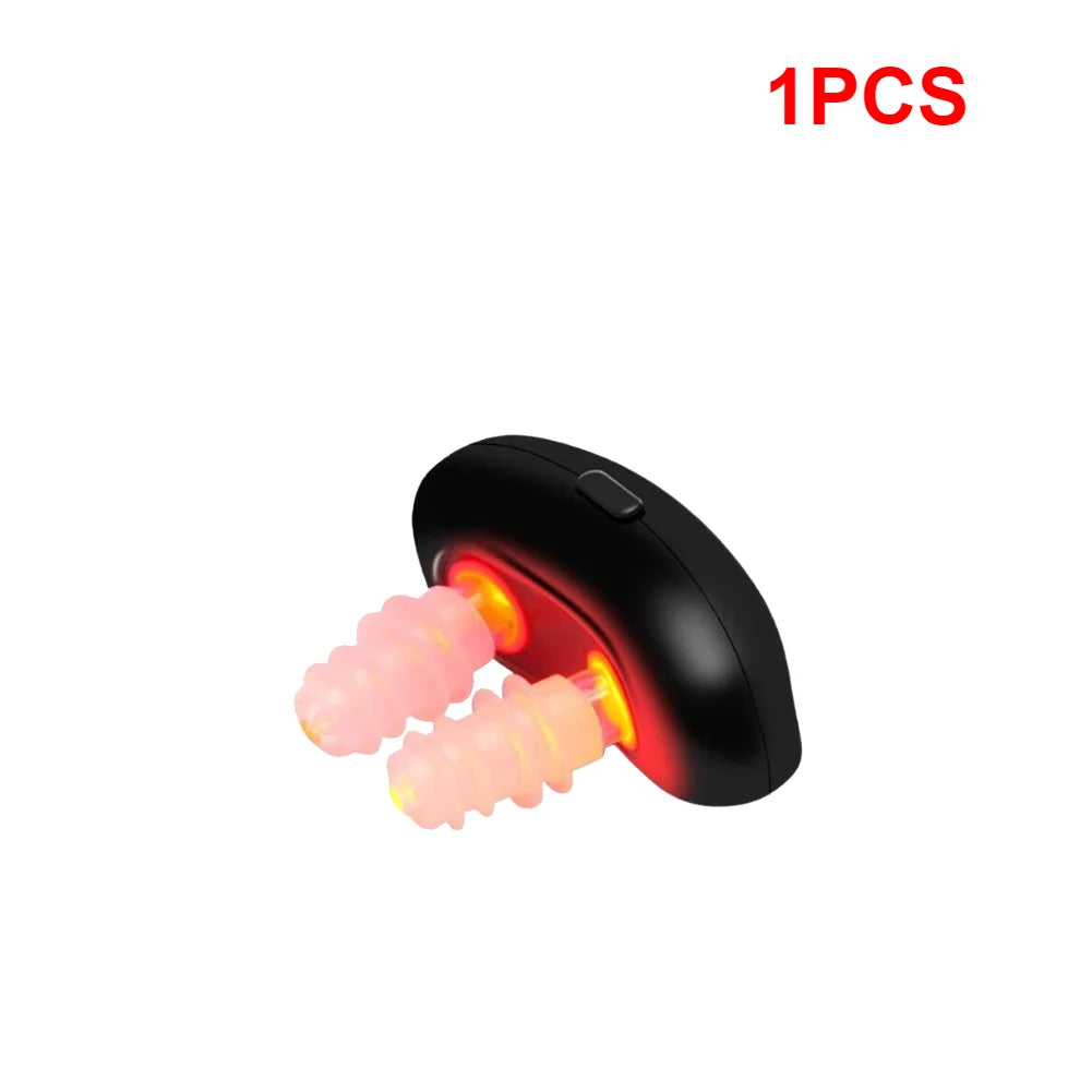 1/2PCS Cordless Low Frequency Pulse Nose Massage Portable Red Light Nose Therapy Infrared Device for Improving Nasal Ventilation Qme 1PC