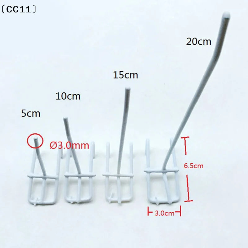 Durable 5 10 15 Screen Hooks Thickness Supermarket Iron Wire Mesh Qme