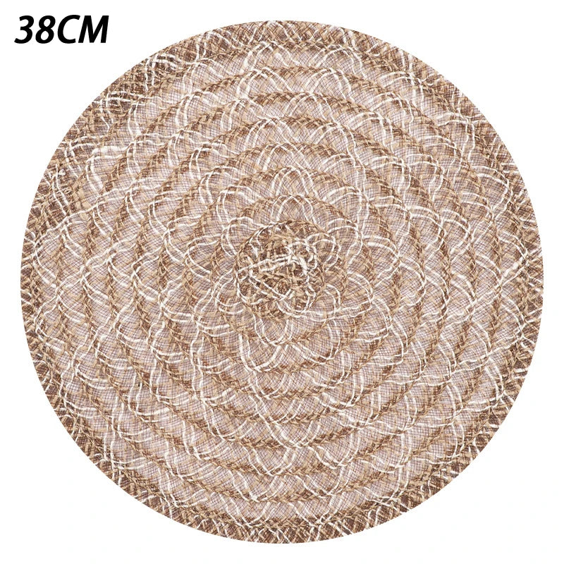 Heat-resistant Non-slip Table Mats Farmhouse Boho Dining Decor Qme A3 0