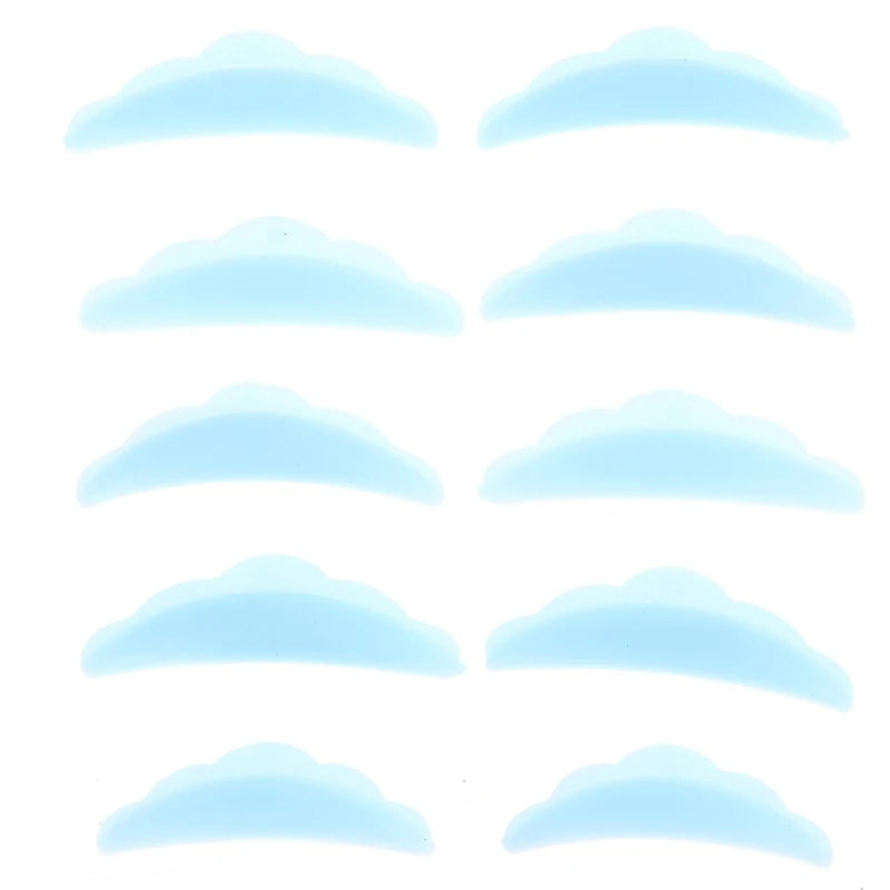 5Pairs Lash Lift Shields XS S M L XL Silicone Pads Eyelash Lifting Qme Sky blue