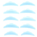 5Pairs Lash Lift Shields XS S M L XL Silicone Pads Eyelash Lifting Qme Sky blue
