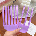 3/6Teeth Fluffy Hair Roots Clips Comb Lazy Hair Top Styling Curling Barrel Portable Korean Hairs Clip Volume Wind Sculpting Comb Qme 6 Teeth and 3 Teeth