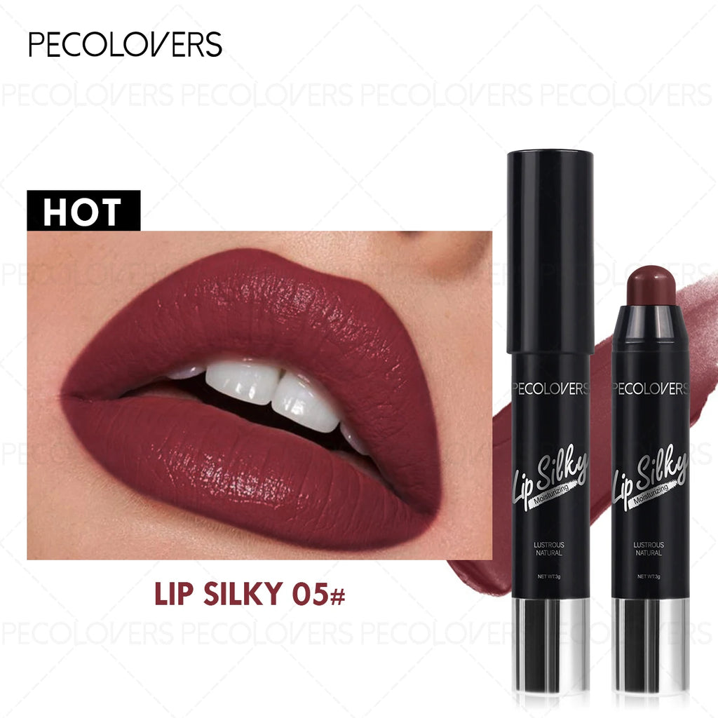 Smooth Lip Liner Pencil Non-sticky Long-lasting Hydrating Glossy Qme 05
