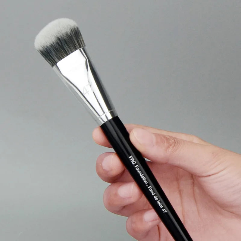 Professional Foundation Brush 47 Broom Head Liquid Shadow Repairing Qme
