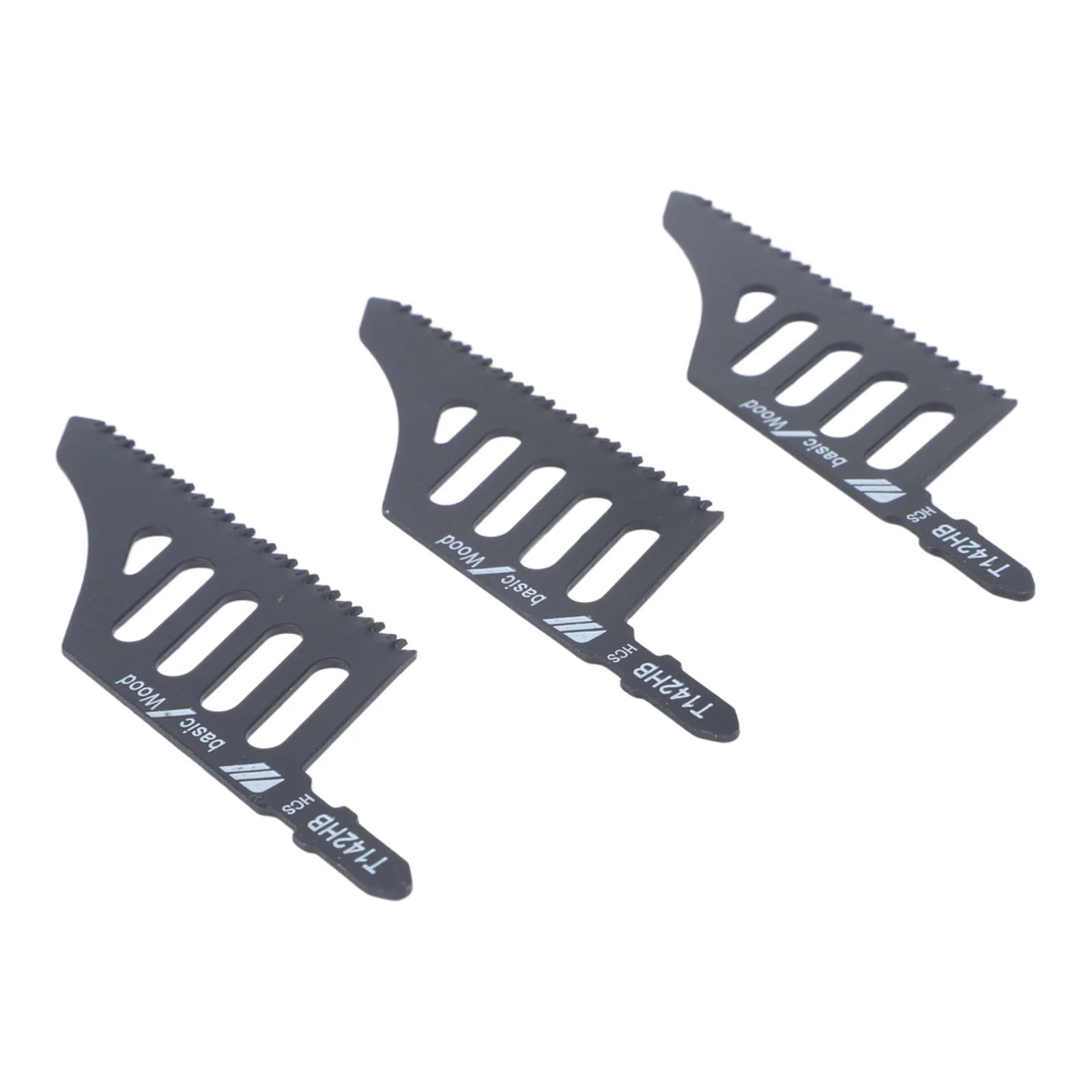 1/3pc T142HB Curve Jigsaw Blade T Shank Flush Cutting Sawwood Blade Irregular Curve Saw Blade Hardwood Plywood Cutting Tool Qme 3pcs