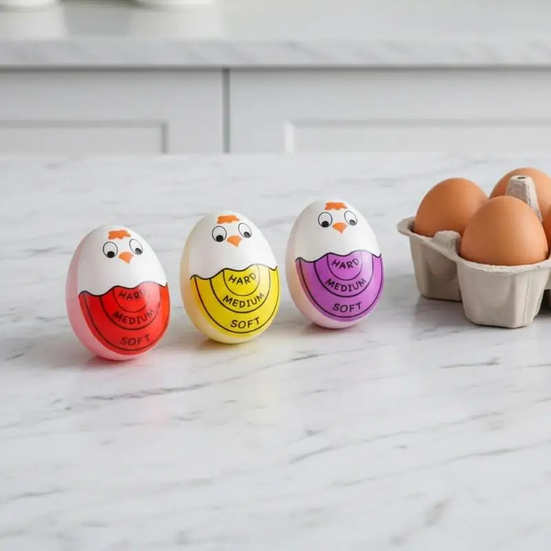 Egg Timer Changing Indicator Tells Soft Hard Boiled That Changes When Qme
