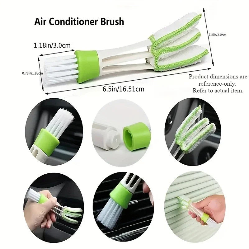 Car cleaning kit, car cleaning detail brush, all-in-one car cleaning set, one-stop vehicle maintenance kit Qme