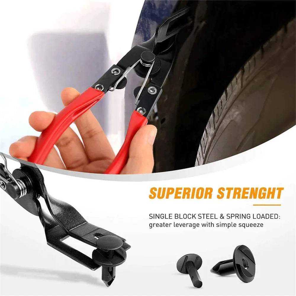 Car Headlight Repair Installation Tool Trim Clip Removal Pliers Van Door Panel Fascia Dash Upholstery Remover Tool New Qme