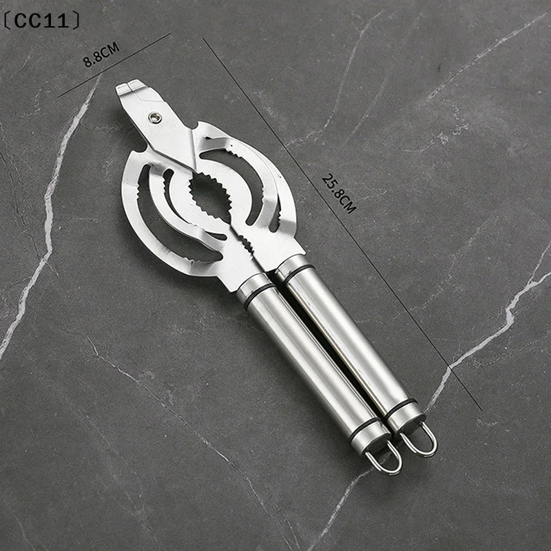Stainless Steel Kitchen Multi-functional Bottle Opener Anti-slip Qme