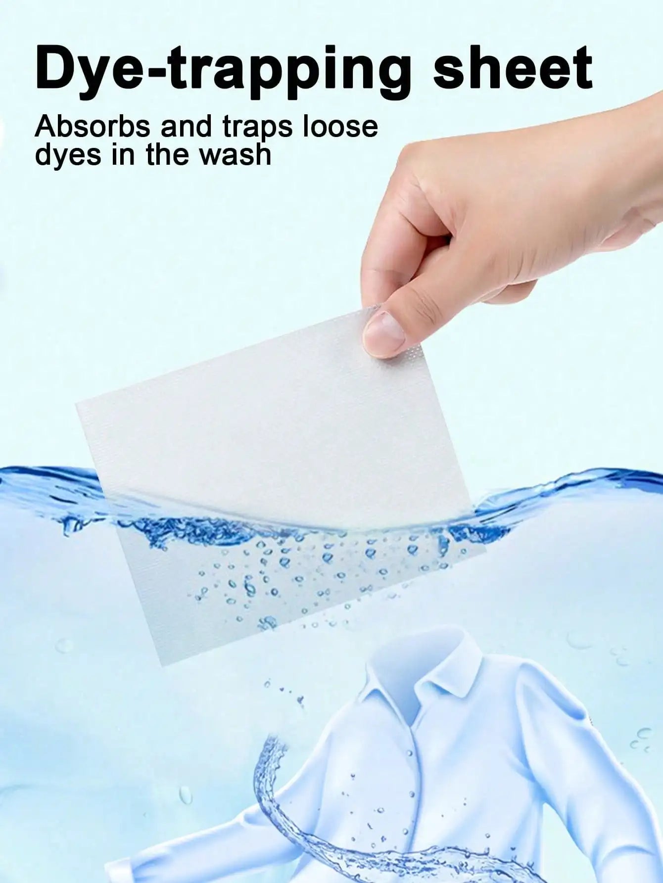 50 Anti-dyeing Laundry Absorbing Tablets Strong Absorption Qme
