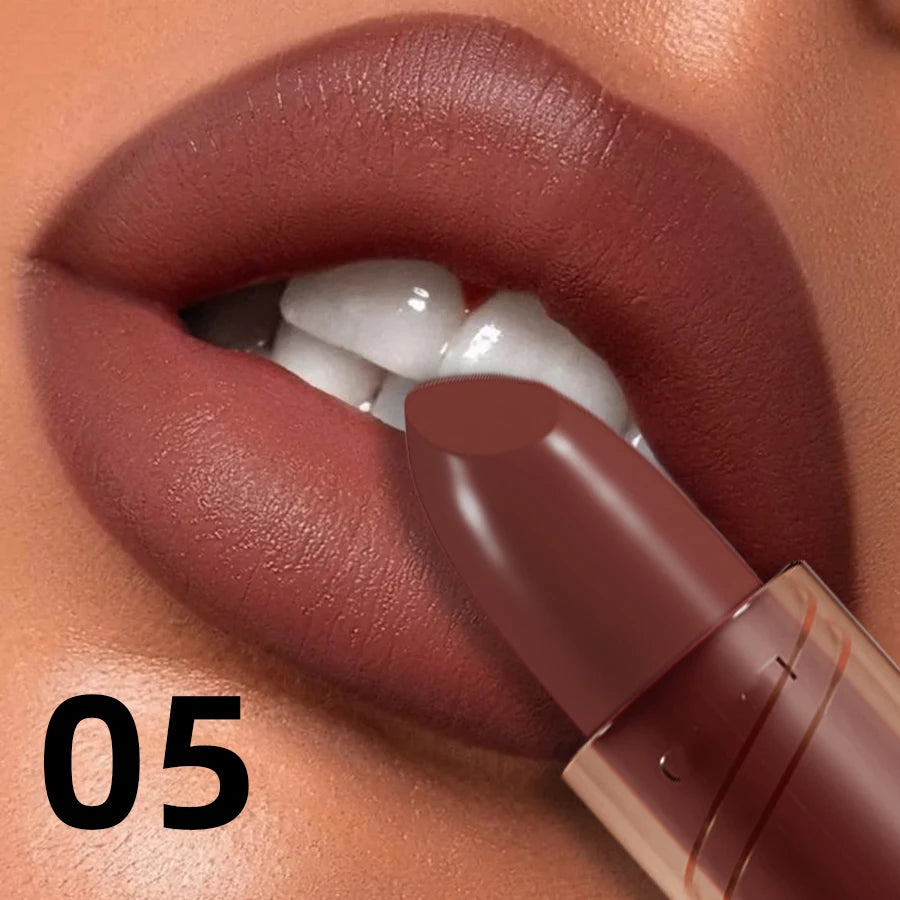 14-color Matte Lipstick Red Lip Stick Waterproof Sexy Korean Makeup Qme 05