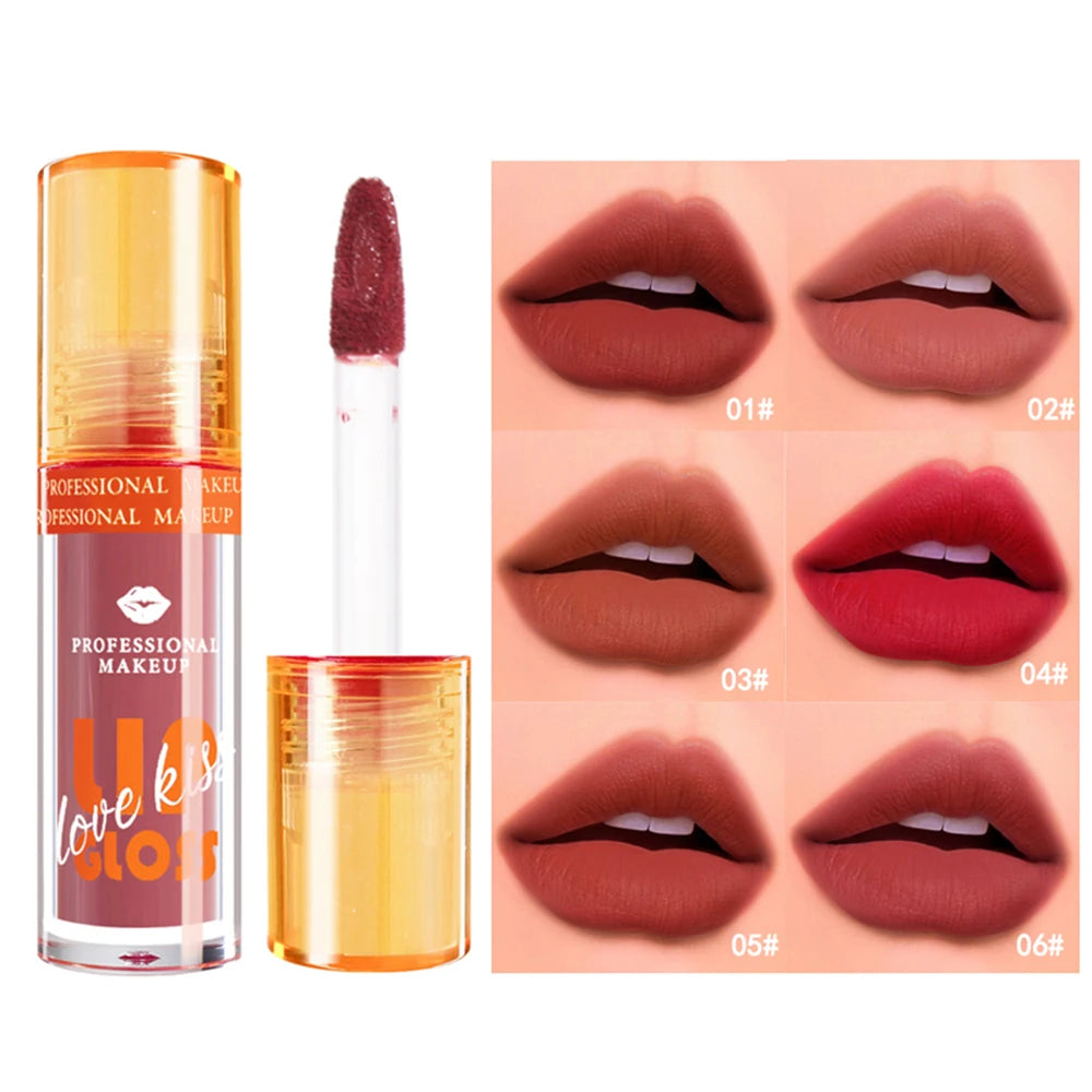 Matte Lip Gloss Berry Scheme Waterproof Sweat Proof Non Stick Cup Not Qme