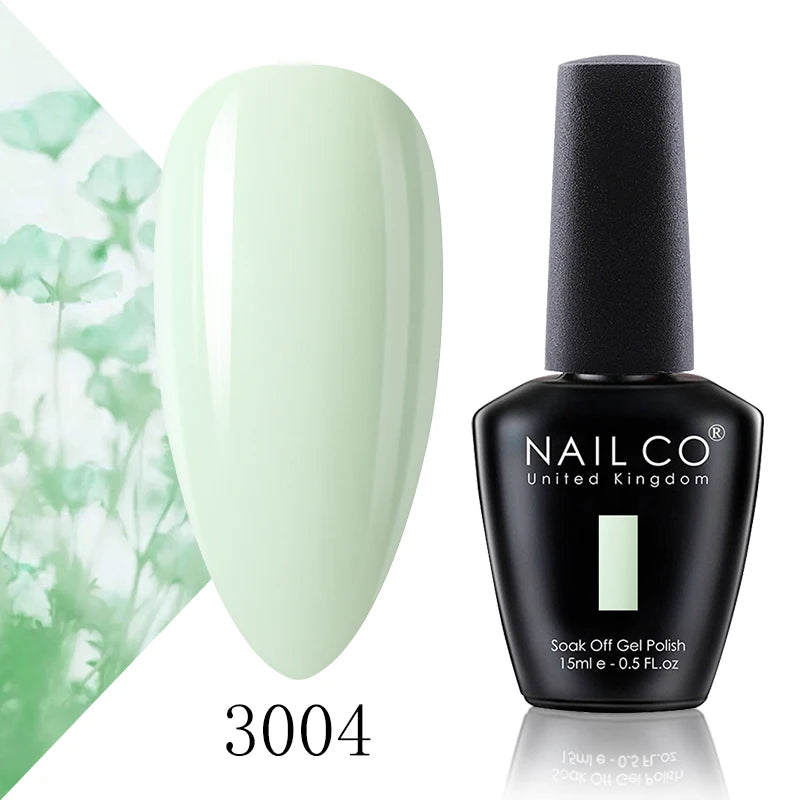 NAILCO 131 Colors Nail Gel Polish Off LED Semi Permanant Art Hybrid