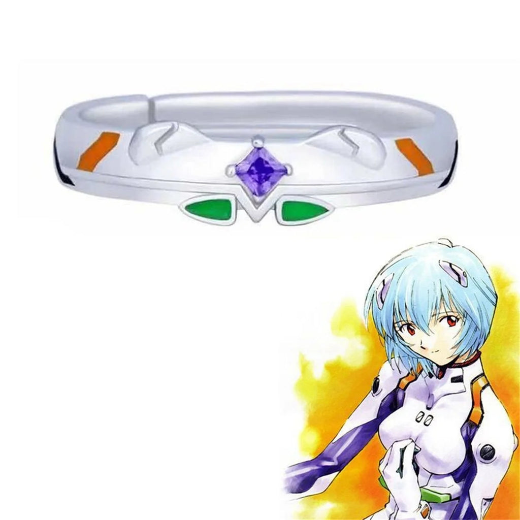 Anime Darling In The Franxx Ring HIRO ZERO TWO Cosplay Adjustable Unisex Couple Lover Rings Jewelry Gift Cosplay Props Accessory Qme