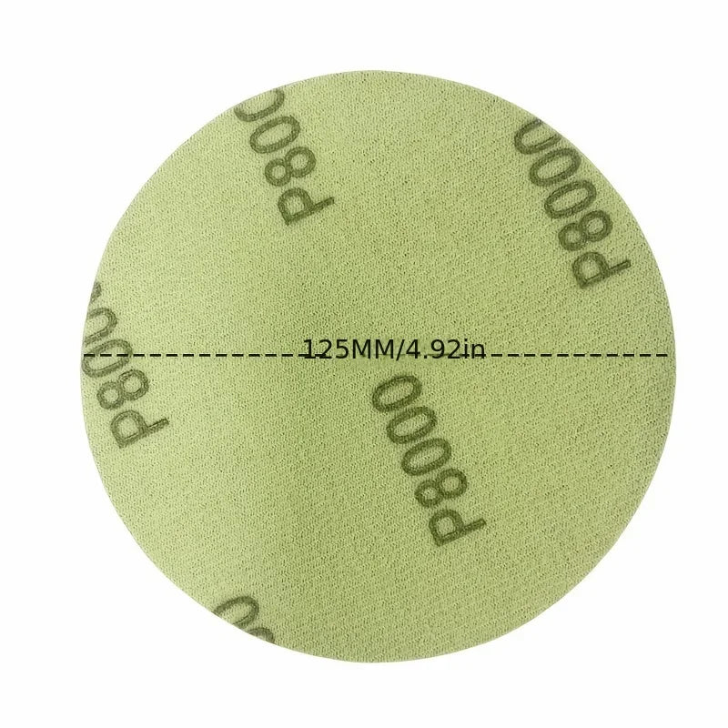 15pcsHook And Loop Wet Dry Sanding Discs 3000 4000 5000 8000 10000 Grits Compatible With Random Orbital Sanders Sanding Grinders Qme