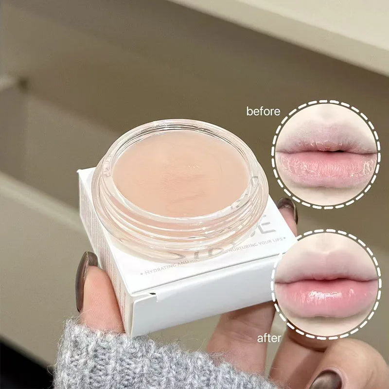 Moisturizing Lip Balm Lipstick Base Colorless Odorless Deep Hydration Qme AE862