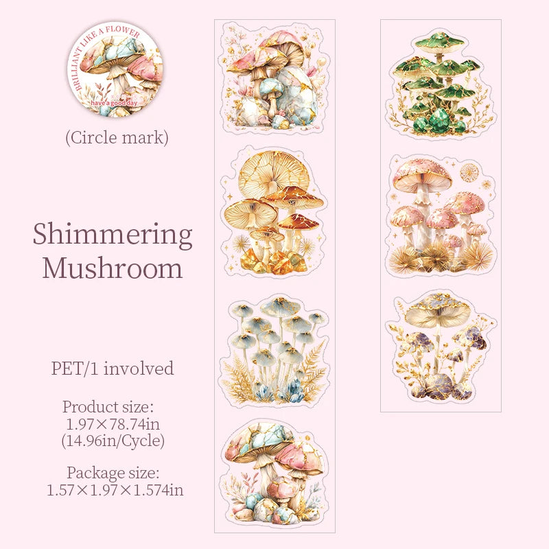 Autumn Vintage Floral Washi Tape, Background Collage Tape for Decorating Greeting Cards, Envelopes and Water BottlesAutumn Vinta Qme E
