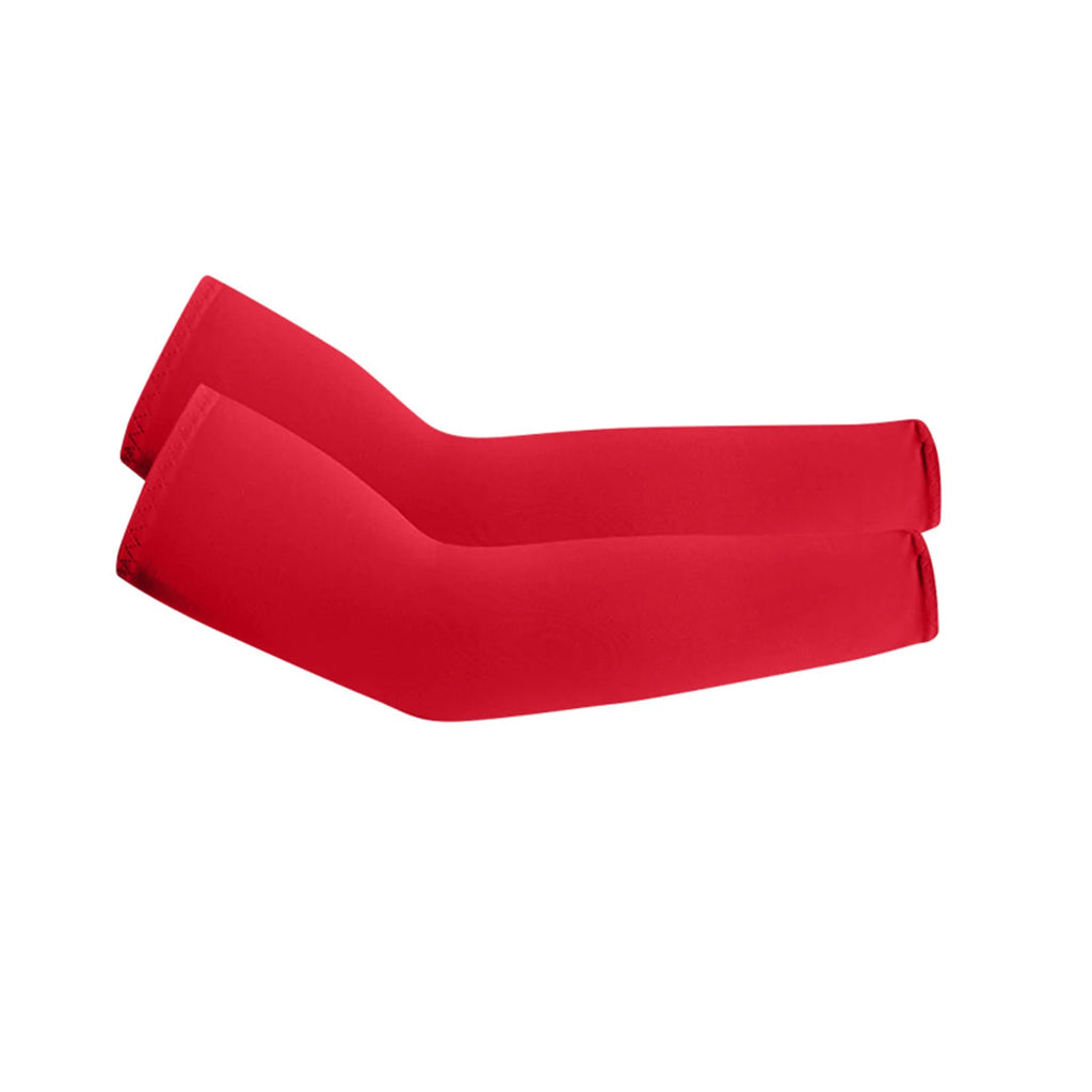Lightweight Summer Sun-protective Sleeves for Outdoor Sports Cycling Hiking Solid Color Breathable Ice Sleeves Fishing Sleeves Qme