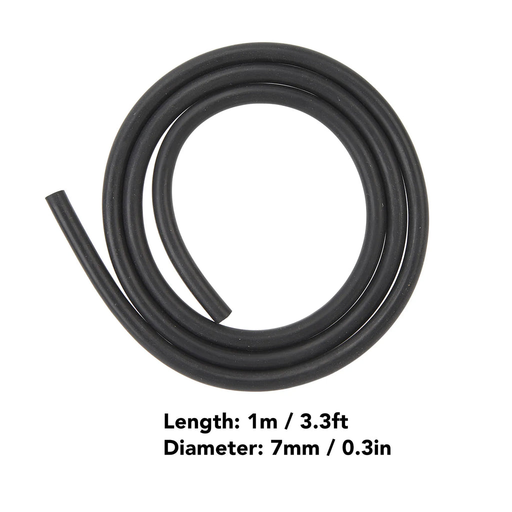7mm Ignition Cable PVC Sheathed Copper Ignition Cable Black Install Heat Resistant Flexible for Motorcycles Qme