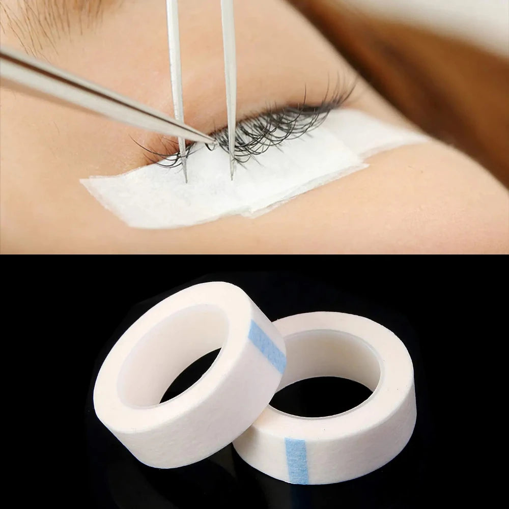 5/10/20/30/50 Rolls Eyelash Extension Paper Tape Lint Breathable Non-woven Cloth Adhesive Tape For False Lashes Patch Qme