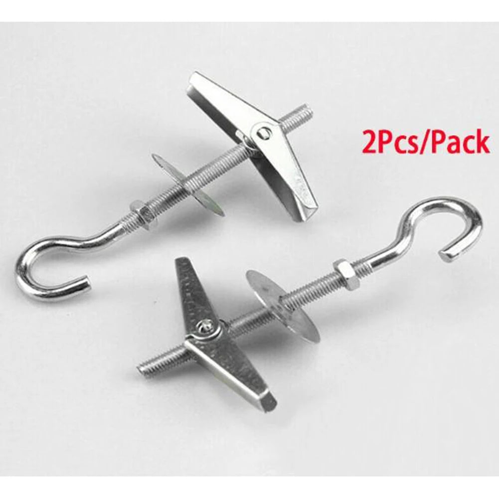 Ceiling Rotary Hook Reusable Metal Spring Toggle Wing Bolt Hanging Qme