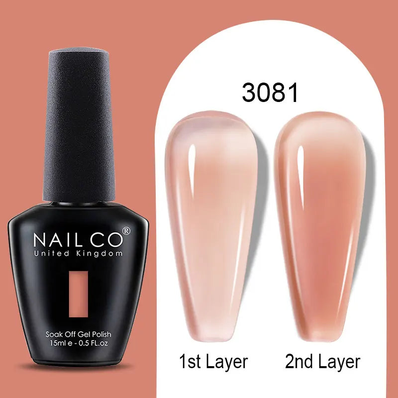 NAILCO Nail Gel Polish Autumn Product Art Soak Off UV Varnish Lacquer