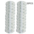 Waterproof Ear Patches Baby Bathing Earmuffs Swimming Showering Qme 20PC-White