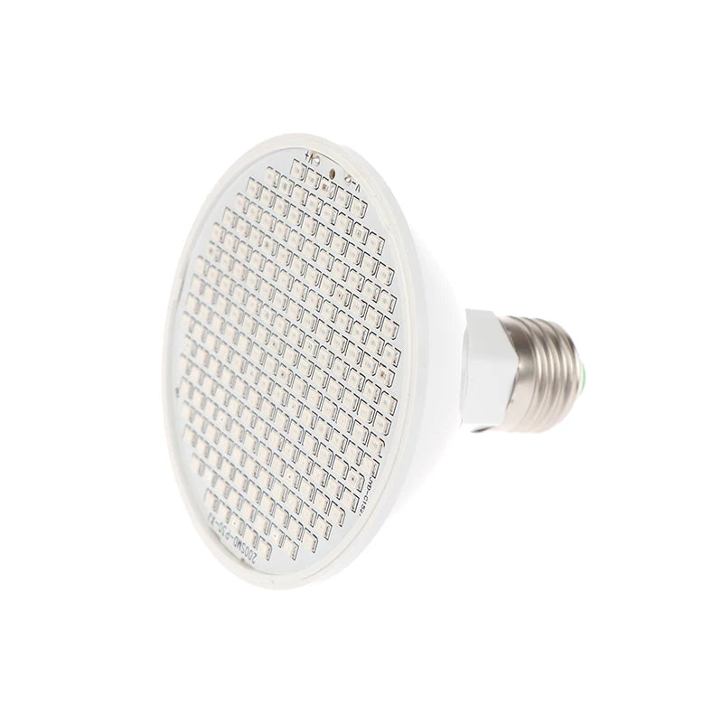 LED Red Light Therapy Bulb Lamp Clip 660nm 850nm Near Infrared Combo Qme E27 bulb