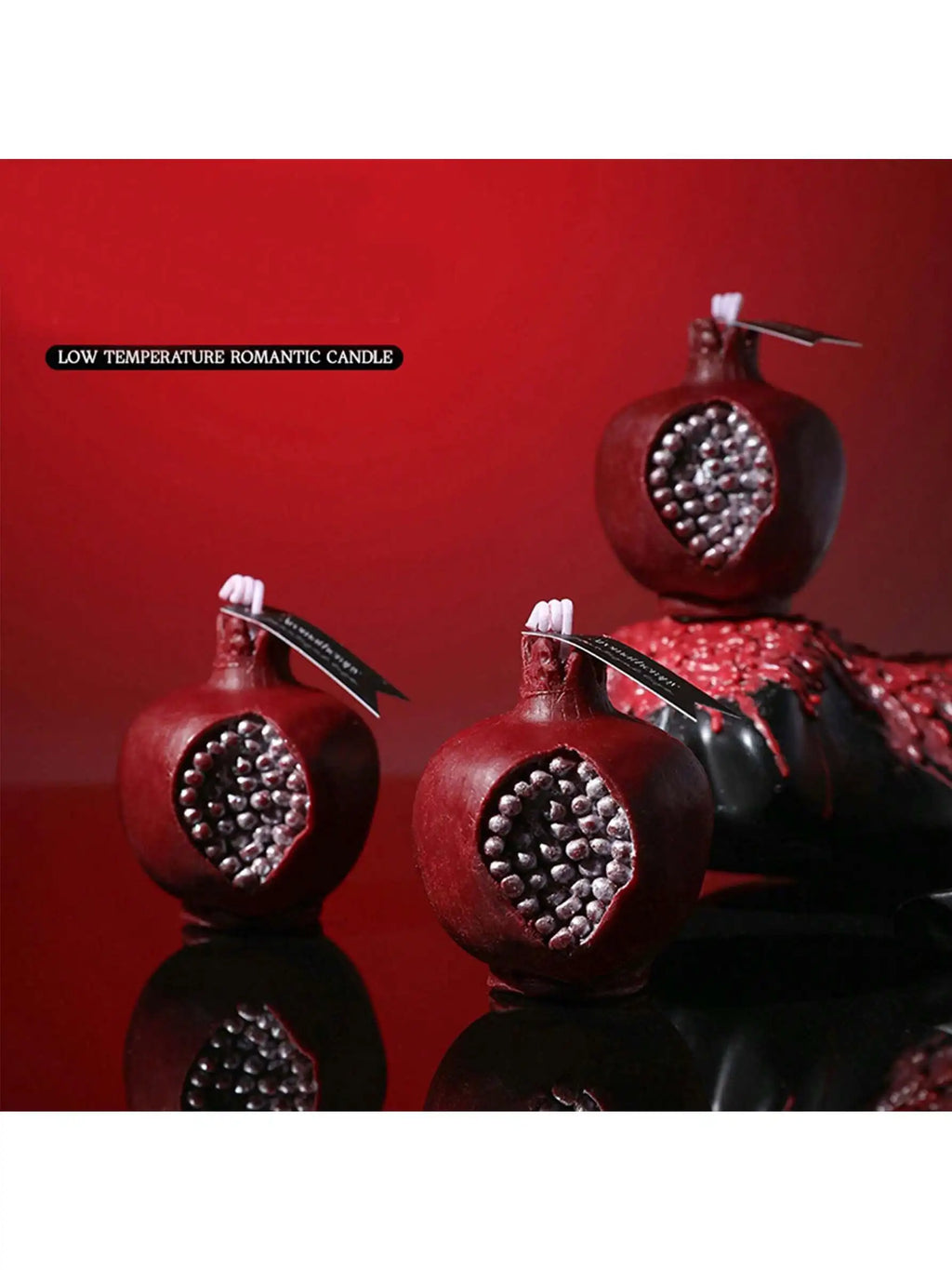 Low Temperature Wax Red Pomegranate Everything Goes Smoothly Qme