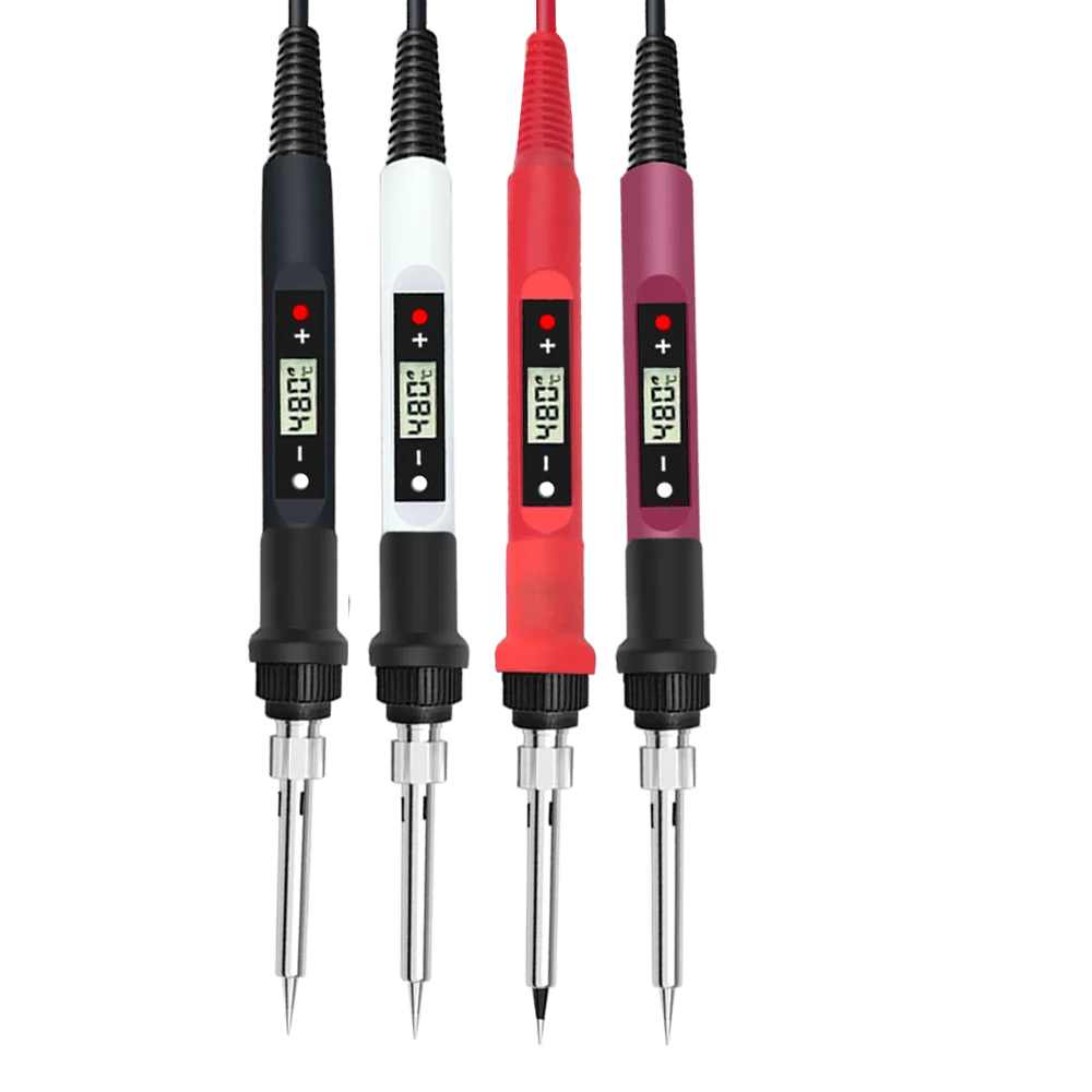 Soldering Iron 60W 80W Adjustable Temperature Electric Solder Rework Qme