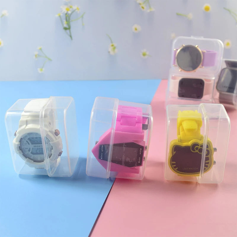 Children's Smart Watch Protective Boxes Organizer Jewelry Display Box Qme