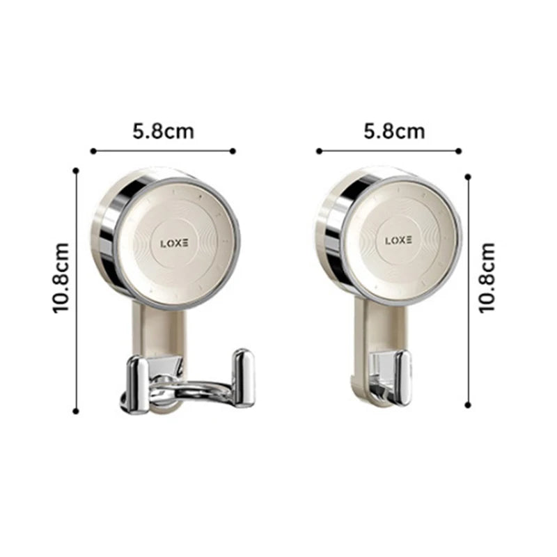 Traceless Clothes Hook Heavy Duty Fashion Powerful Suction Cup Hooks Qme