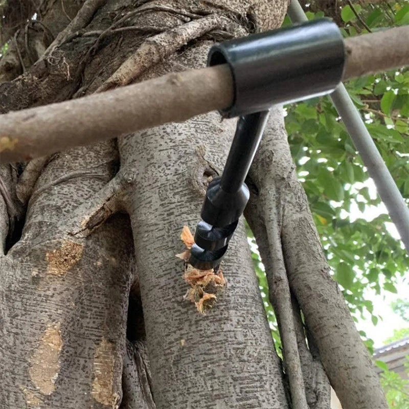 Outdoor Extended Drill Bit Hand Wood Punch Manual Auger Bush-craft Qme