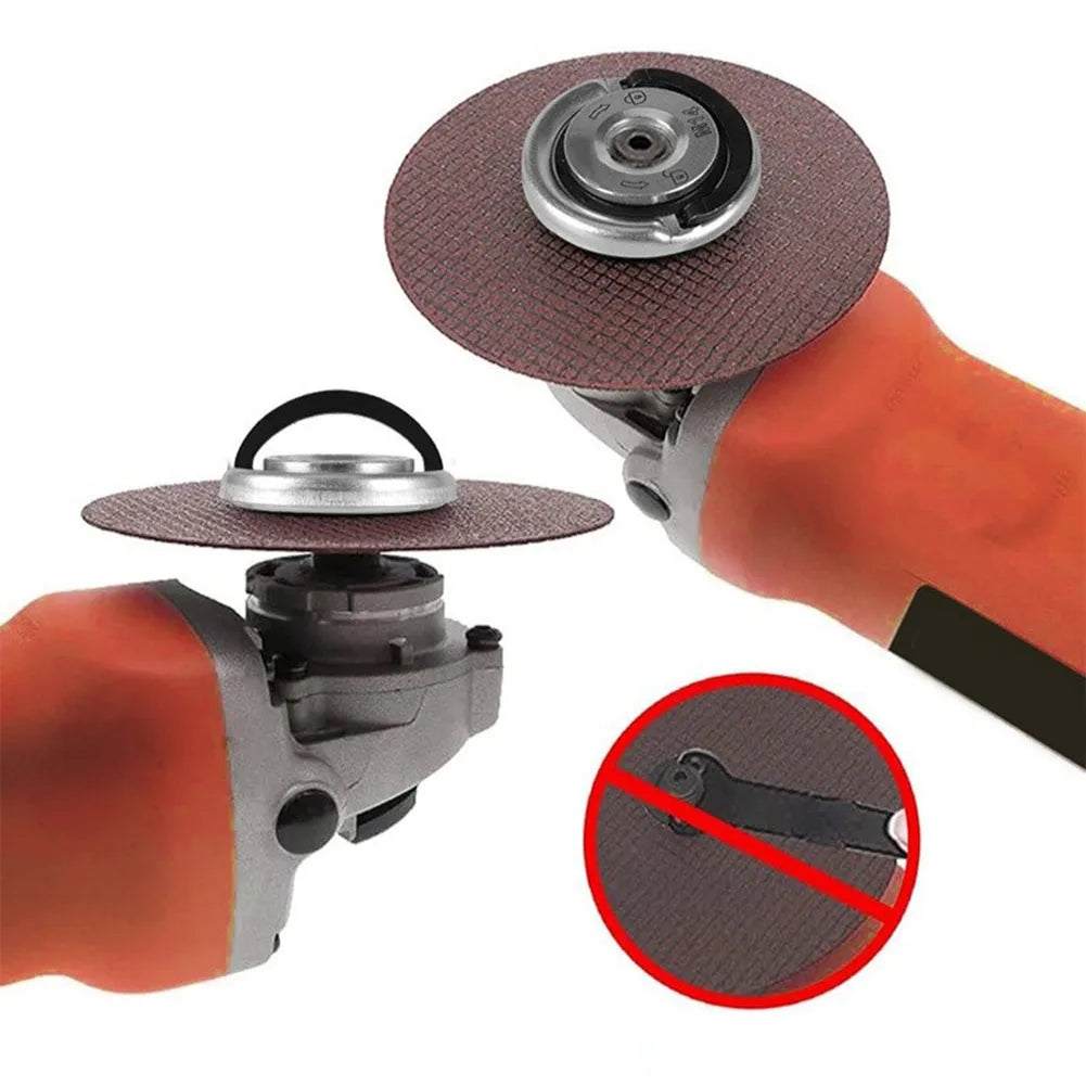 For M 14 And For M10 Quick Release Self-Locking Grinder Pressing Plate Flange Nut Power Chuck Angle Grinder Pressure Plate Qme