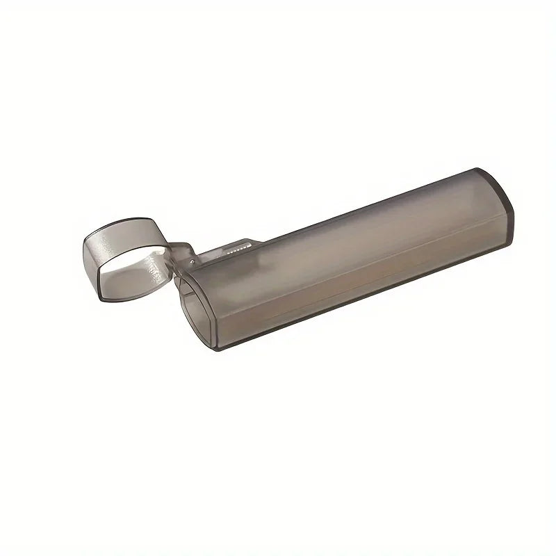Portable Plastic Toothpick Case - Clear Toothpick Holder for Outdoor Travel, Kitchen, and Restaurant Supplies Qme 1pc