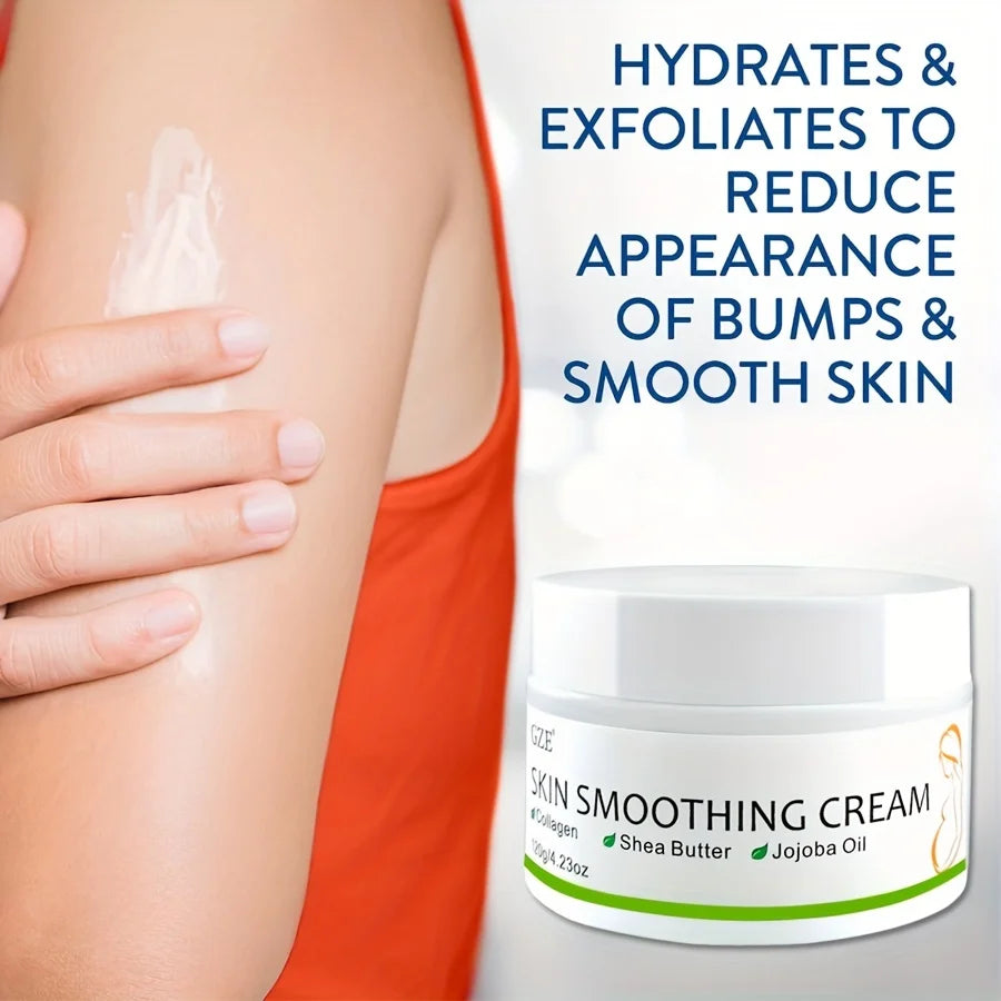 GZE Skin Smoothing Cream with Cocoa Butter & Olive To Lighten Postpartum Obesity Marks And Growth Marks Qme