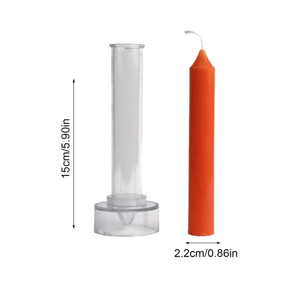 Candle Stick Mold Reusable Pillar Christmas Molds Non-stick Casting Qme 02 China Mainland