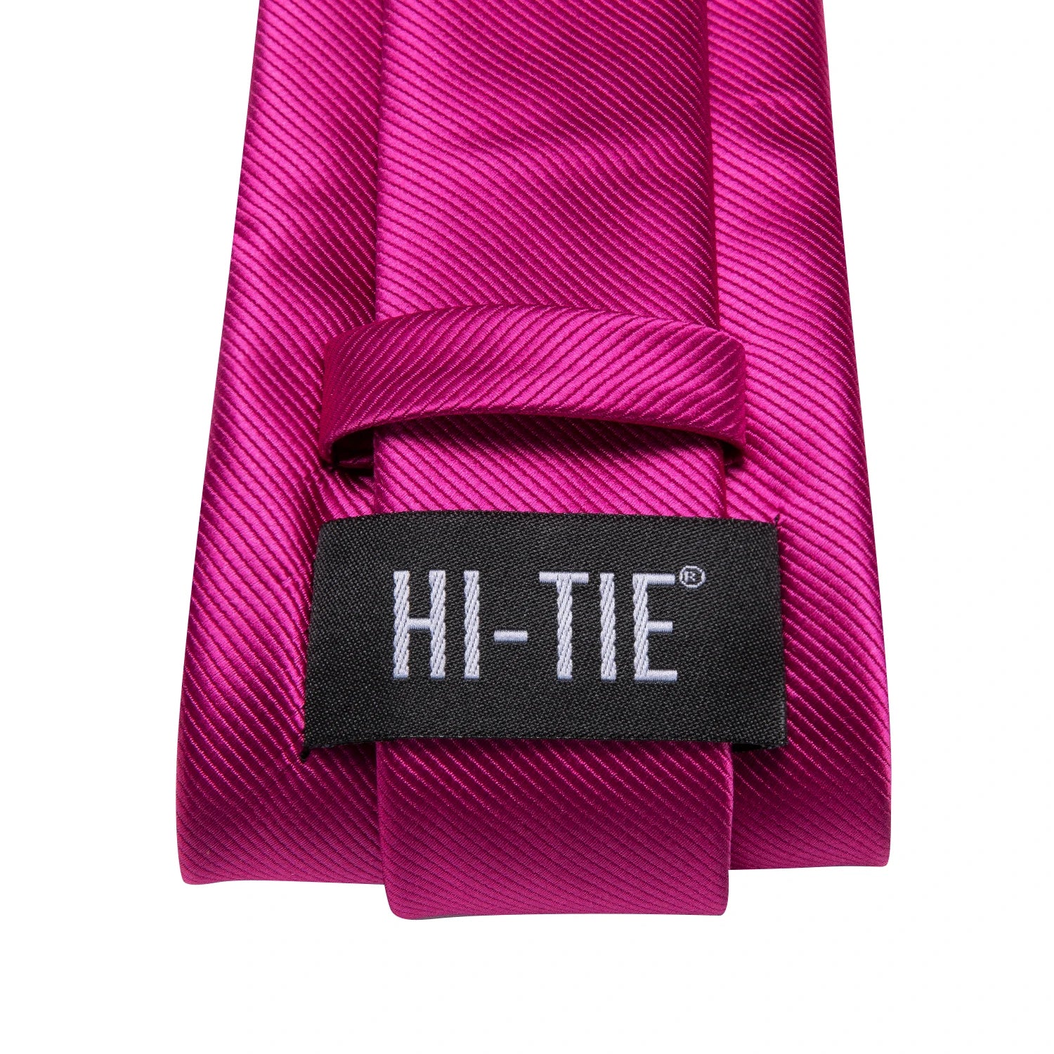 Hi-tie Men's Ties Solid Pink Green Jacquard Necktie Accessories Daily Qme