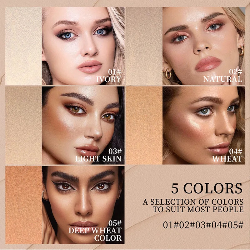 Eraser Contour Foundation Stick Moisturizing Light Long-lasting Qme