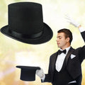 Gentleman Mad Hatter Hat Halloween Party Costume Felt Magician Cap Qme Default Title
