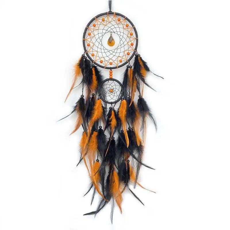 Adorned Artificial Feathers Crystals Exquisite Wall Decoration Qme A3