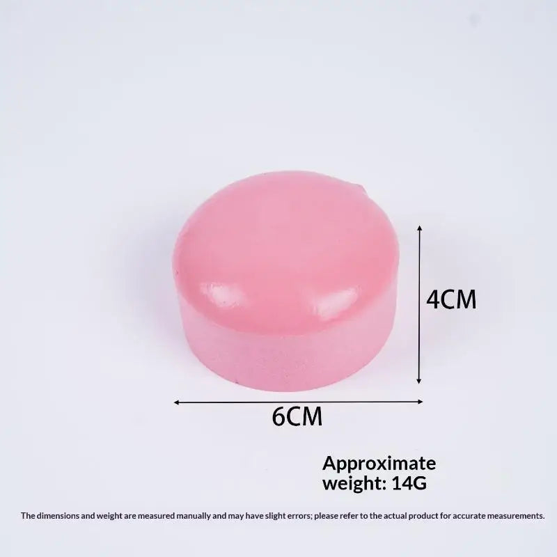 Slow Rising Stress Relief Fidget Toy Yogurt Cake Bread Design Soft Qme Pink