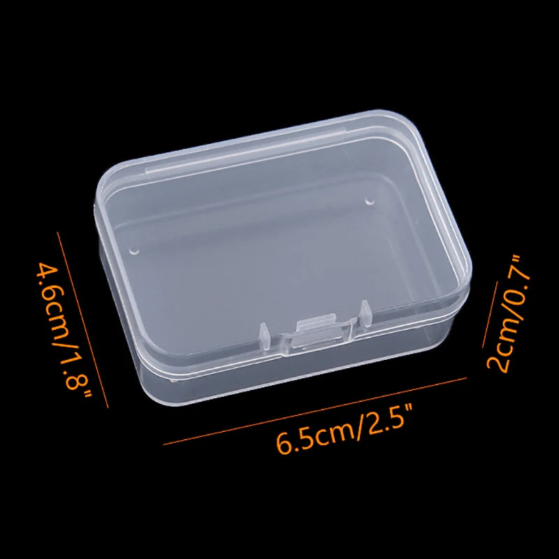 Jewelry Beads Container Sundries Organizer Fishing Tools Transparent Qme