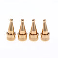 4 Speaker Spikes Hi-fi Feet Stands Accessories Copper M8 Thread Qme 28mm 4pcs