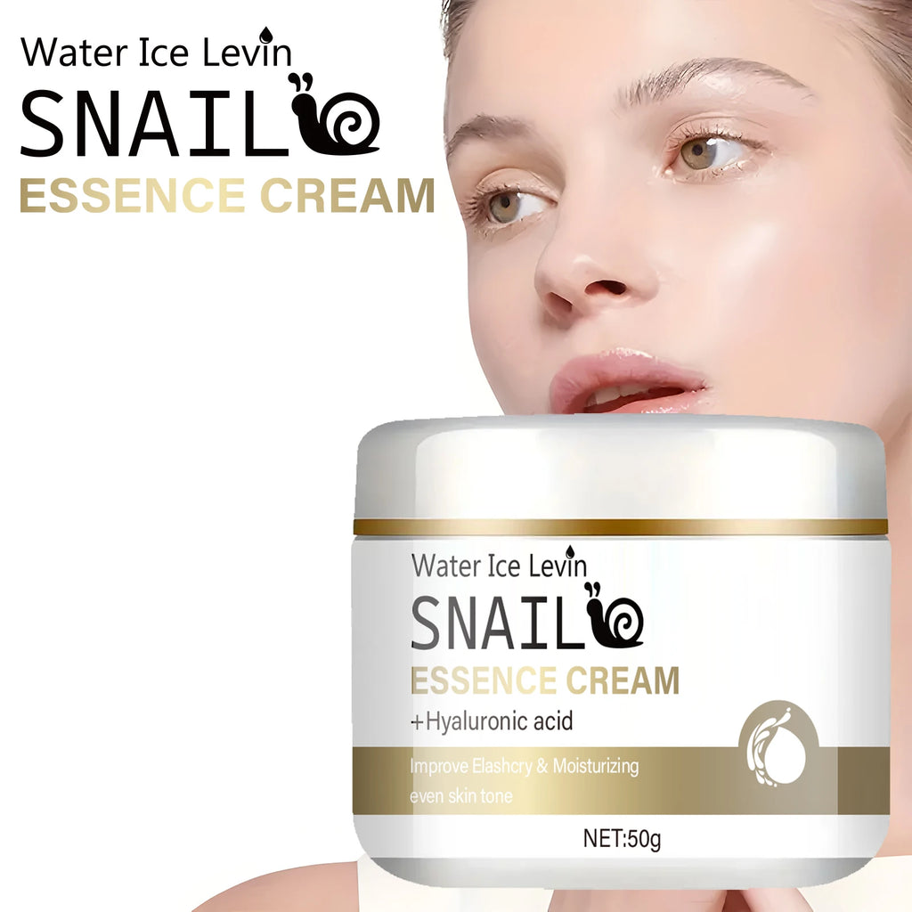 Snail Mucus Moisturizing Cream - Day and Night Cream, Containing Niacinamide, Hyaluronic Acid, and Vitamin E, Suitable for All Skin Types - Firming, Lifting, and Smoothing Skin Care, Suitable for Winter and Autumn Use Qme