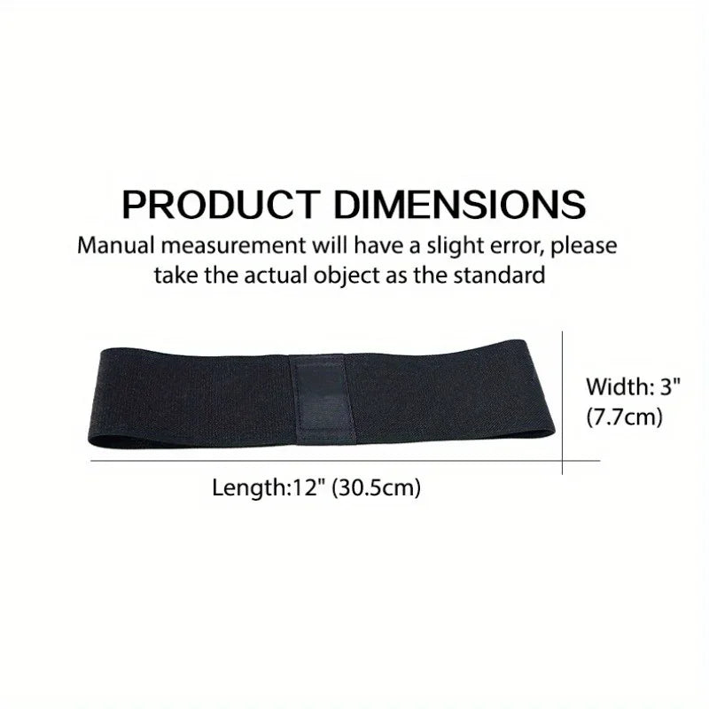Improve your golf swing with this black posture correction - the ultimate outdoor sports training! Qme
